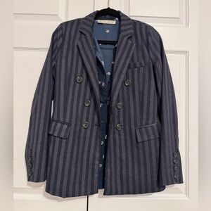 Striped Navy Blazer size XS